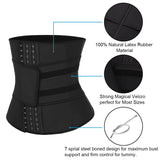 3 ROWS HOOK BELT LATEX WAIST TRAINER