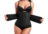 3 ROWS HOOK BELT LATEX WAIST TRAINER